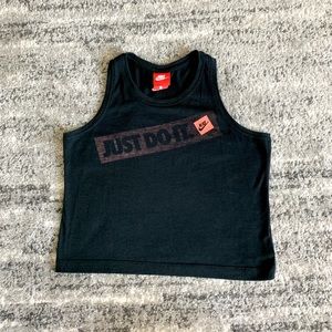 Nike Cropped “Just Do It” Tank